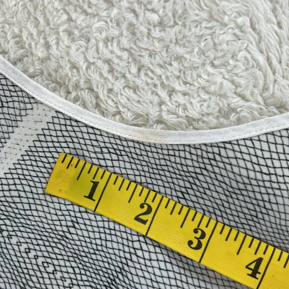 Addison sleeveless patterned zip front a line dress, size xs - Picture 10 of 11